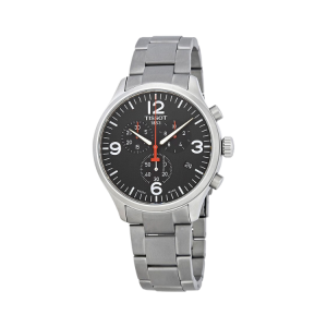 [PREORDER] TISSOT CHRONO XL BLACK DIAL GRAY STEEL MENS WATCH T116.617.11.057.00 - Image 4