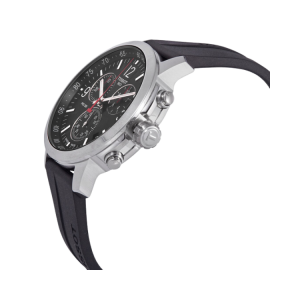 [PREORDER] TISSOT PRC 200 CHRONOGRAPH BLACK DIAL BLACK SILICONE MENS WATCH T114.417.17.057.00 - Image 2