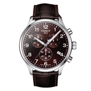 [PREORDER] TISSOT CHRONO XL CLASSIC BROWN DIAL DARK BROWN LEATHER MENS WATCH T116.617.16.297.00
