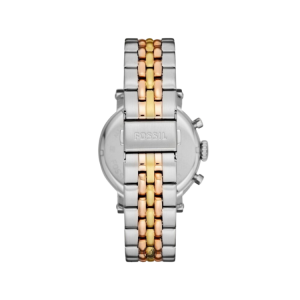 [READY STOCK] FOSSIL BOYFRIEND CHRONOGRAPH SILVER DIAL GOLD/SILVER STEEL LADIES WATCH ES3840 - Image 3