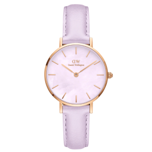 [READY STOCK] DANIEL WELLINGTON PETITE LAVENDER PURPLE LEATHER LADIES WATCH
