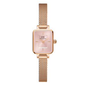 [PREORDER] DANIEL WELLINGTON QUADRO MINI MELROSE BLUSH MESH LADIES WATCH