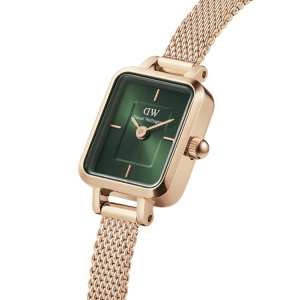 [PREORDER] DANIEL WELLINGTON QUADRO MINI MELROSE EMERALD MESH LADIES WATCH - Image 2