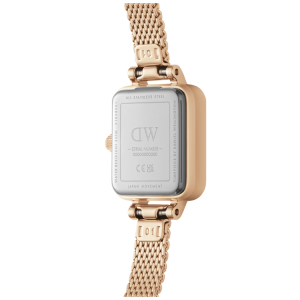 [PREORDER] DANIEL WELLINGTON QUADRO MINI MELROSE EMERALD MESH LADIES WATCH - Image 3