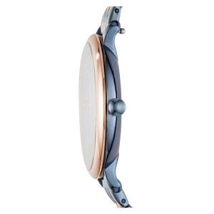 [READY STOCK]  FOSSIL JACQUELINE CRYSTAL BLUE DIAL BLUE/ROSEGOLD STEEL LADIES WATCH ES4321 - Image 2