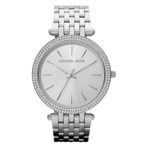 [READY STOCK] MICHAEL KORS DARCI SILVER DIAL SILVER STEEL LADIES WATCH MK3190