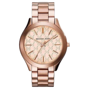 [READY STOCK]  MICHAEL KORS SLIM RUNWAY ROSEGOLD DIAL ROSEGOLD STEEL LADIES WATCH MK3336