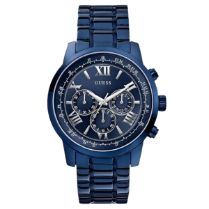 [PREORDER] GUESS HORIZON BLUE DIAL BLUE STEEL MENS WATCH W0379G5