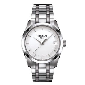 [PREORDER] TISSOT COUTURIER WHITE DIAL SILVER STEEL LADIES WATCH T035.210.11.011.00