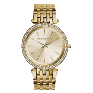 [READY STOCK] MICHAEL KORS DARCI GOLD DIAL GOLD STEEL LADIES WATCH MK3191