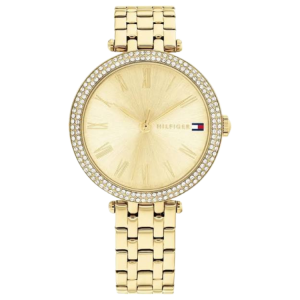 [PREORDER] TOMMY HILFIGER NATALIE GOLD DIAL GOLD STEEL LADIES WATCH 1782718