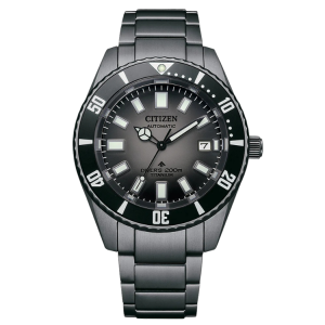 [READY STOCK] CITIZEN PROMASTER FUJITSUBO DIVER GRAY DIAL GRAY TITANIUM MENS WATCH NB6025-59H