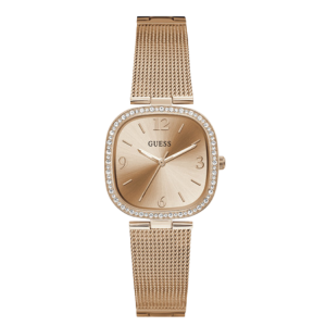 [READY STOCK] GUESS TAPESTRY ROSEGOLD DIAL ROSEGOLD MESH LADIES WATCH GW0354l3