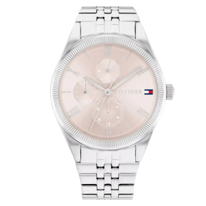 [PREORDER] TOMMY HILFIGER MONICA PINK DIAL SILVER STEEL LADIES WATCH 1782590