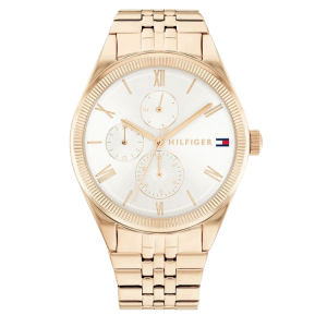 [PREORDER] TOMMY HILFIGER MONICA SILVER DIAL ROSEGOLD STEEL LADIES WATCH 1782593